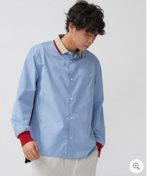 STUDIOUS 【WRAPINKNOT】EX.KNIT TEX SHIRT / WK20S-SH21M