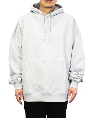 Goodwear USAコットン無地ビッグPOパーカー