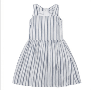 MIO MEI STRIPED TANK DRESS