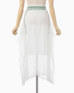 Mame Kurogouchi Wrapping Knit Skirt