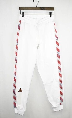 OFF-WHITE 18SS　サイドテープスウェットパンツ
