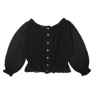 flower nuance dot blouse ?ニュアンスドットブラウス