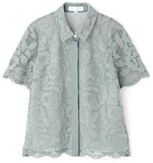 JILLSTUART セシィーレース襟付きブラウス