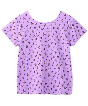 X-girl FLORAL BABY TEE