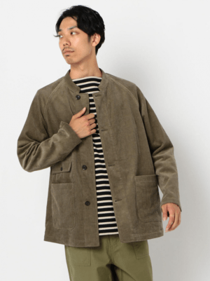 FREDY&GLOSTER バンドカラーカバーオール