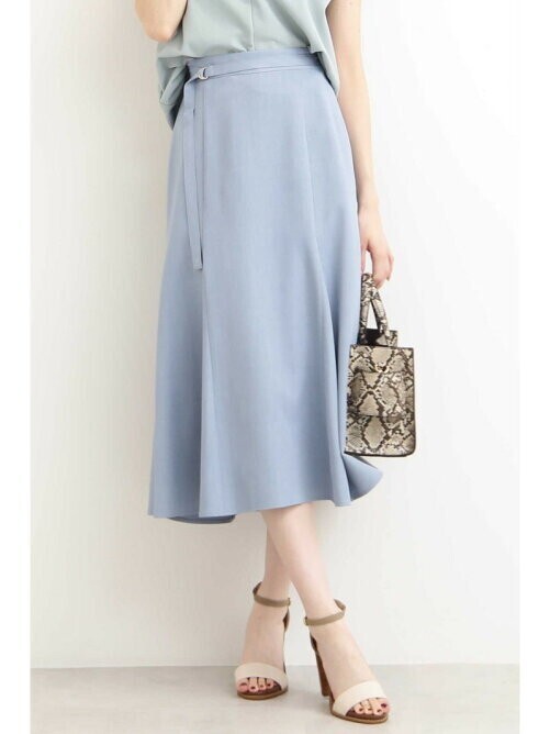 N.Natural Beauty Basic* 麻調マーメイドスカート