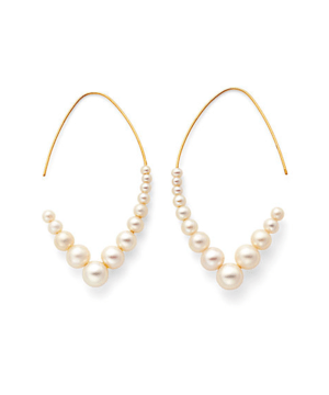 MADAMA バナナフープピアス