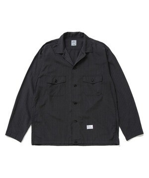 BEDWIN & THE HEARTBREAKERS L/S OPEN COLLAR WORK SHIRT “ROGERS”