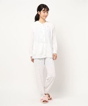 tsumori chisato SLEEP クローバードット／パジャマ（前開き）