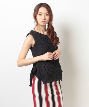 GRACE CONTINENTAL ケーブルリリヤンノースリーブ