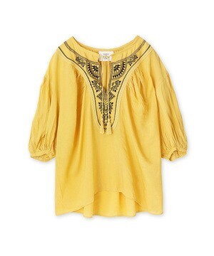 MAISON DE REEFUR エンブロイダリー ブラウス