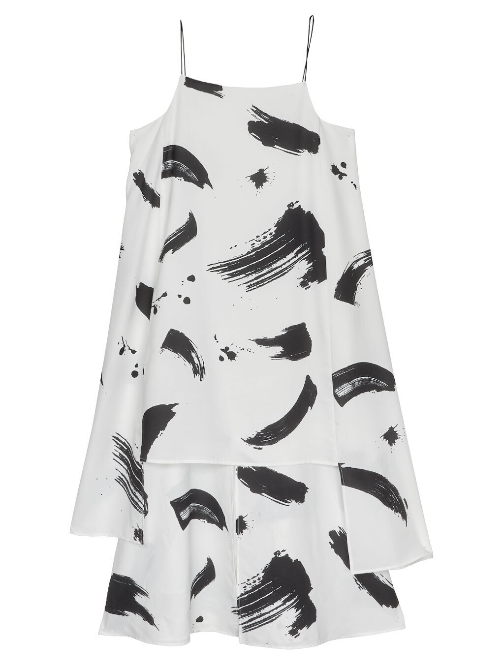 AMERI VINTAGE MEDI INK LAYERED DRESS