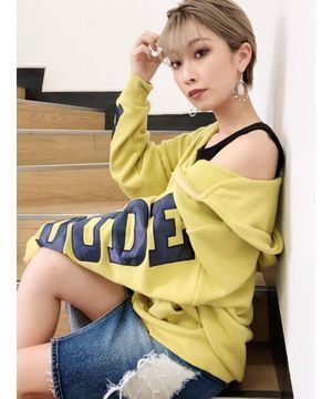 GYDA HEEY DUDE ジップアップパーカー