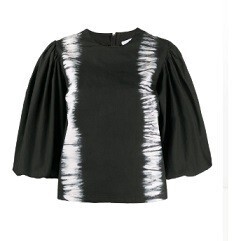MSGM パフスリーブ タイダイ トップ