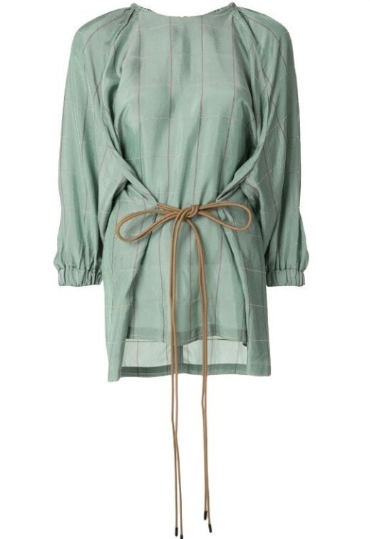 muller of yoshiokubo Lyn チェックブラウス