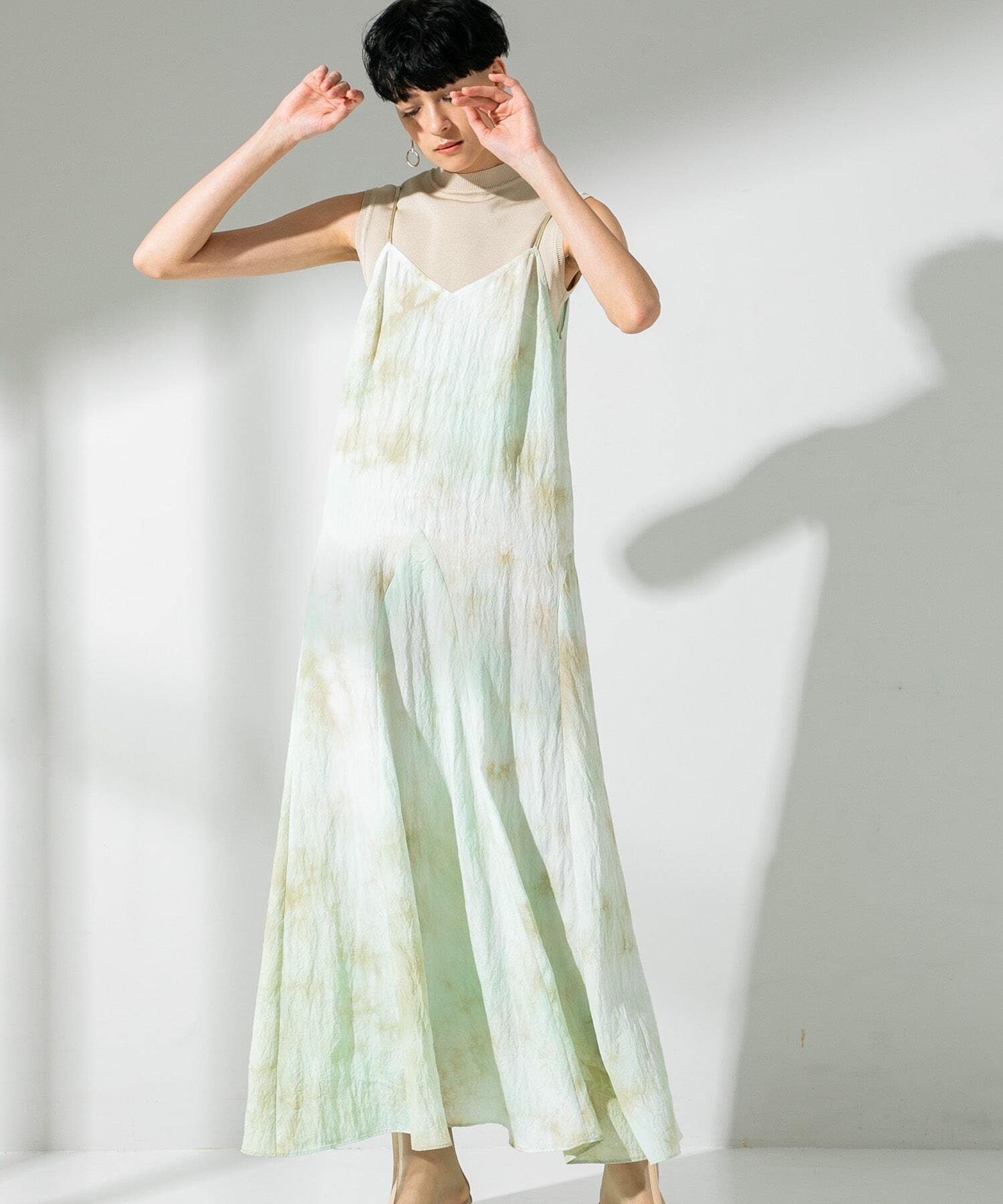 UNITED TOKYO SHIBORI キャミワンピース