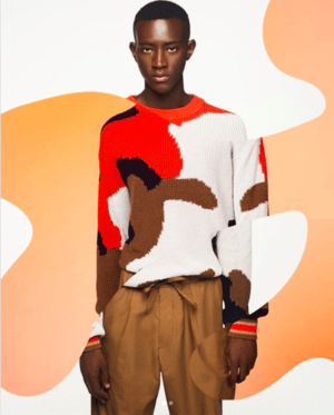 BOSS camouflage sweater