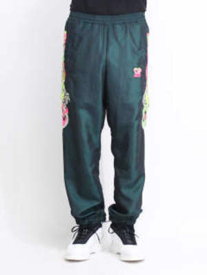 doublet CHAOS EMBROIDERY CHAMBRAY PANTS