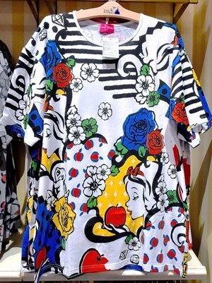 Disney 白雪姫ロングTシャツ（白）