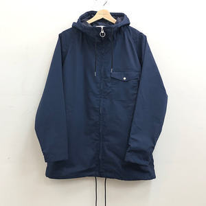 MANUAL ALPHABET ZIP UP WEATHER HOOD BLOUSON