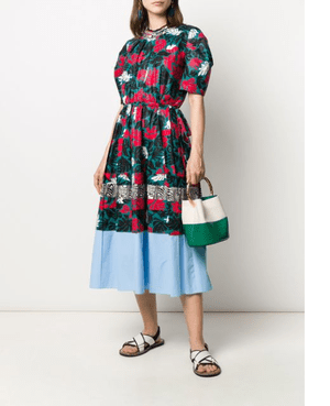 MARNI パッチワークドレス