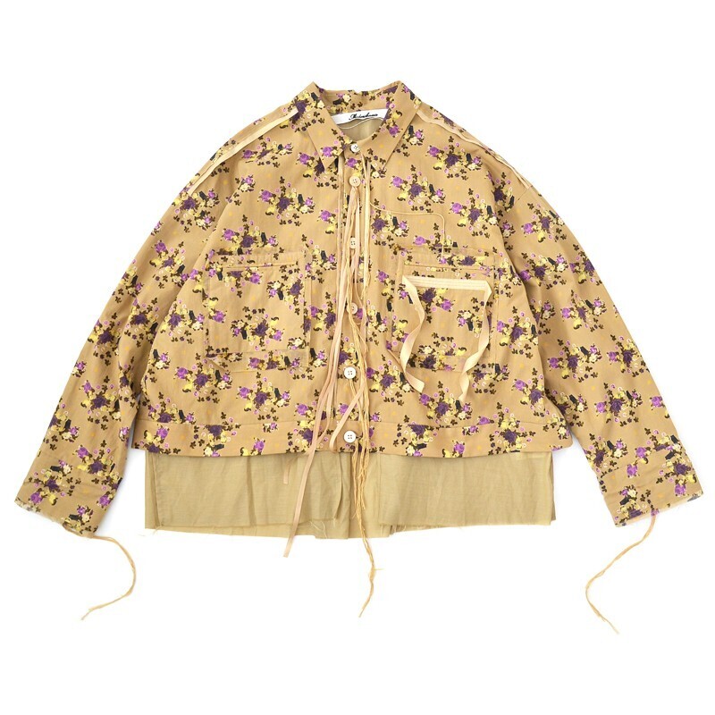 Midorikawa 2PKT SHORT SHIRT JACKET - PRINT