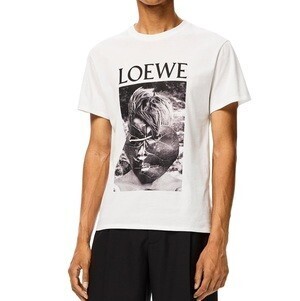 LOEWE 【LOEWE】Ken Heyman T-shirt In Cotton (LOEWE/Tシャツ・カットソー) H6109980PC【BUYMA】