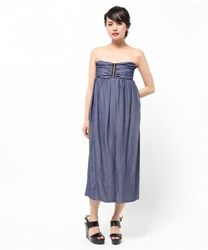 Paradise Picnic SRIC シャンブレー2WAYパンツ