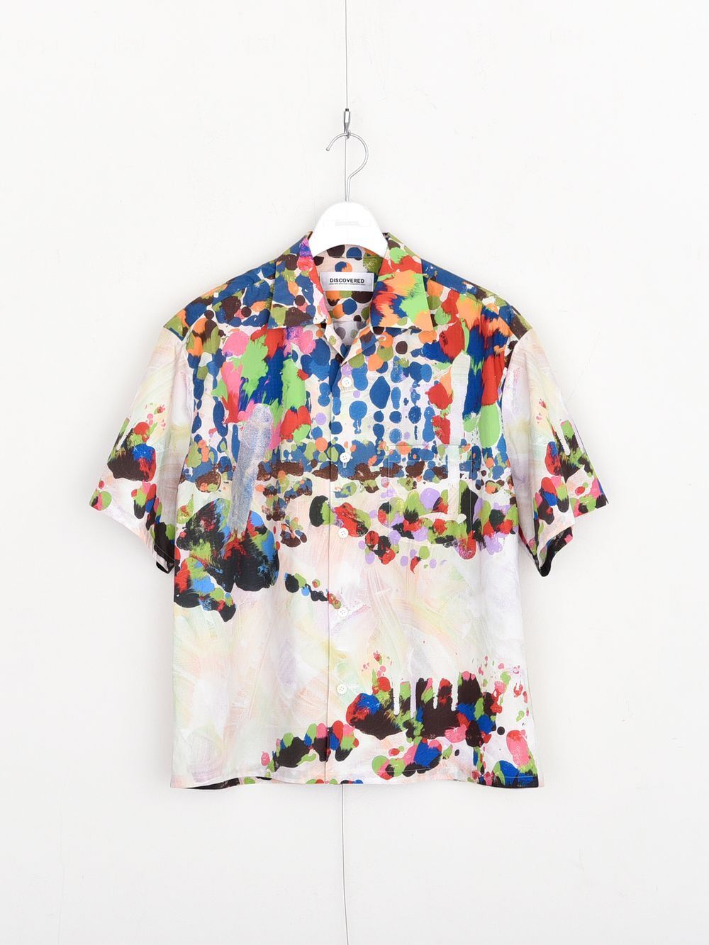 DISCOVERED ESQUISSE’ print S/S shirt