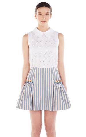 Manoush Daisy Cotton sleeveless top