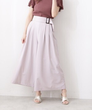 PROPORTION BODY DRESSING サイドバックルガウチョパンツ