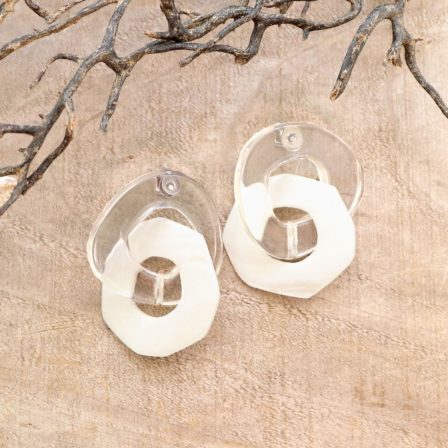 LIMITED NUMBER ピアス ニッケルフリー フロート リング ポストピアス