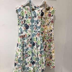 pool studio alivier 水彩花柄ワンピース