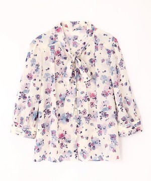 JILLSTUART ロザンナリボンタイブラウス
