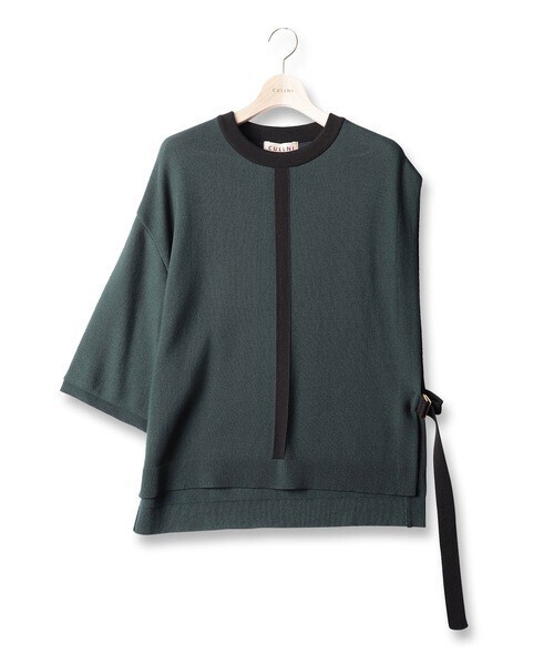 CULLNI 2020春夏 アシンメトリーニット