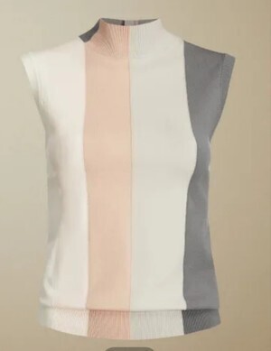 Ted Baker London HYANNA ストライプノ ースリーブ ニット