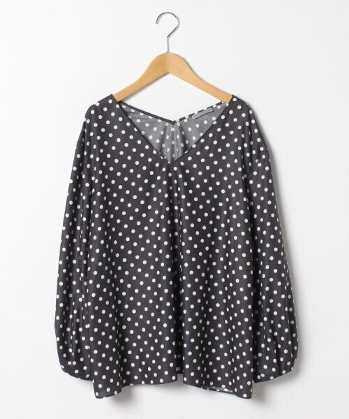 Theory luxe ブラウス POLKADOT PRI NT VALMY