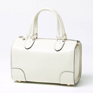 Valextra Mini Boston Bag LEATHER