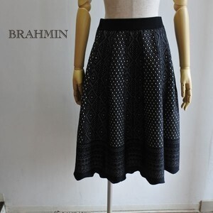 Brahmin ジャガードニット フレアースカート