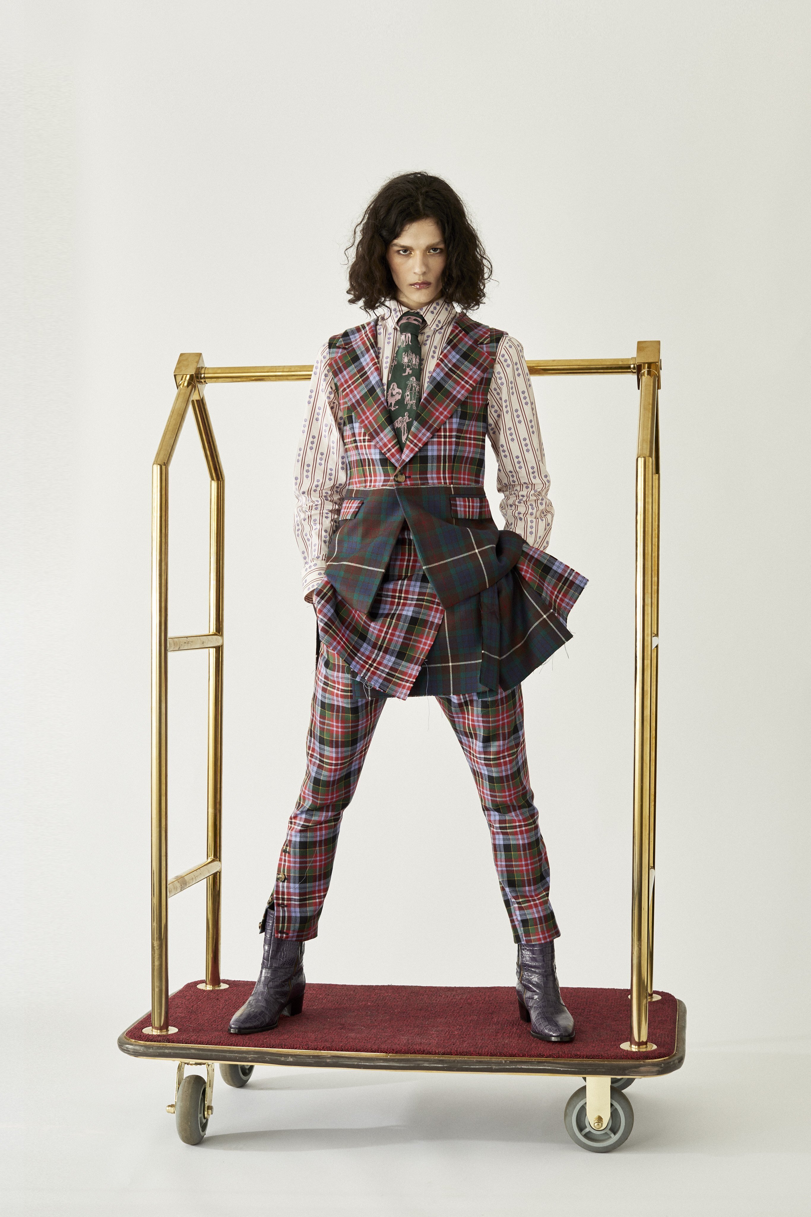Vivienne Westwood チェックジャケット