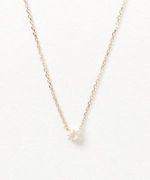 ete bijoux K18YGフルール 誕生石ネックレス