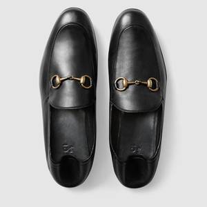 GUCCI 〔ブリクストン〕 レザー ホースビット ローファー