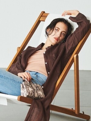 Mila Owen チェーンショルダーミニトートバッグ