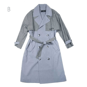 MILK BOY MIXED TRENCH COAT