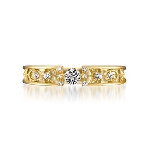 STAR JEWELRY K18 リング DIAMOND RING