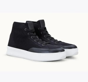 TOD’S ハイテクファブリック&レザーハイトップスニーカー