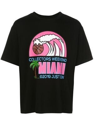 Just Don Miami プリント Tシャツ