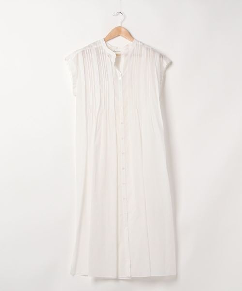 LADYMADE シアータックロングシャツワンピース