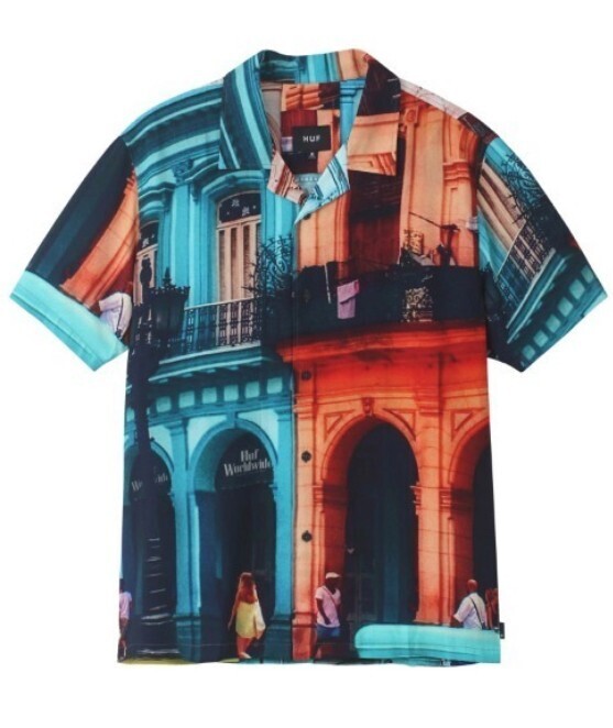 HUF HAVANA RESORT S/S SHIRT