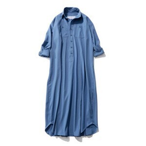 BLUEBIRD BOULEVARD ドライタッチサッカーシャツドレス